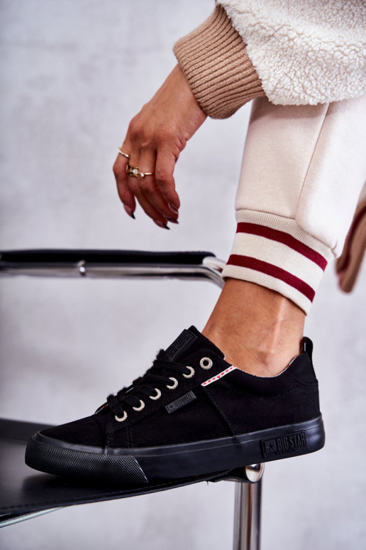 laisvalaikio batai Big Star KK274004 juodos spalvos laisvalaikio batai Big Star KK274004 juodos spalvos