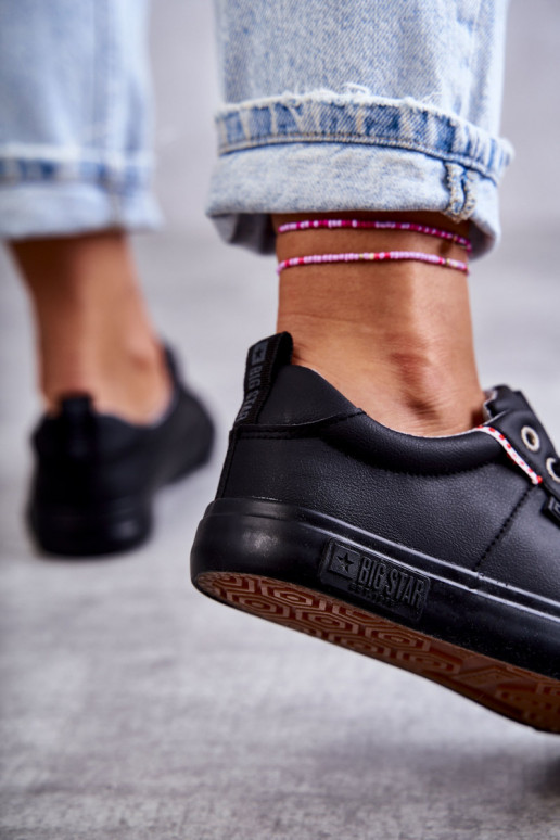 Moteriški laisvalaikio batai Big Star KK274006 juodos spalvos Moteriški laisvalaikio batai Big Star KK274006 juodos spalvos