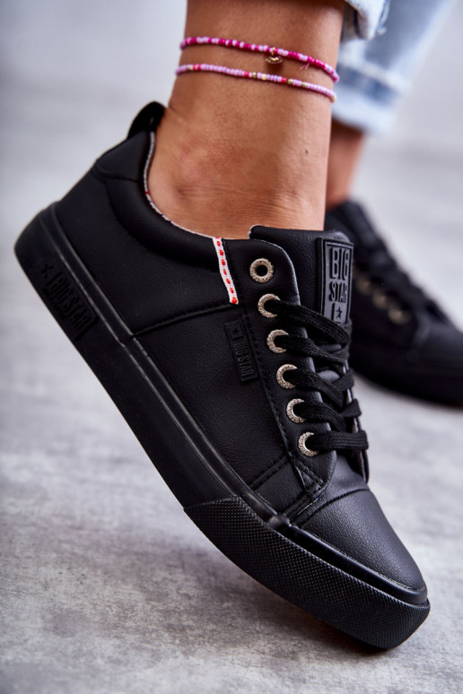 Moteriški laisvalaikio batai Big Star KK274006 juodos spalvos Moteriški laisvalaikio batai Big Star KK274006 juodos spalvos