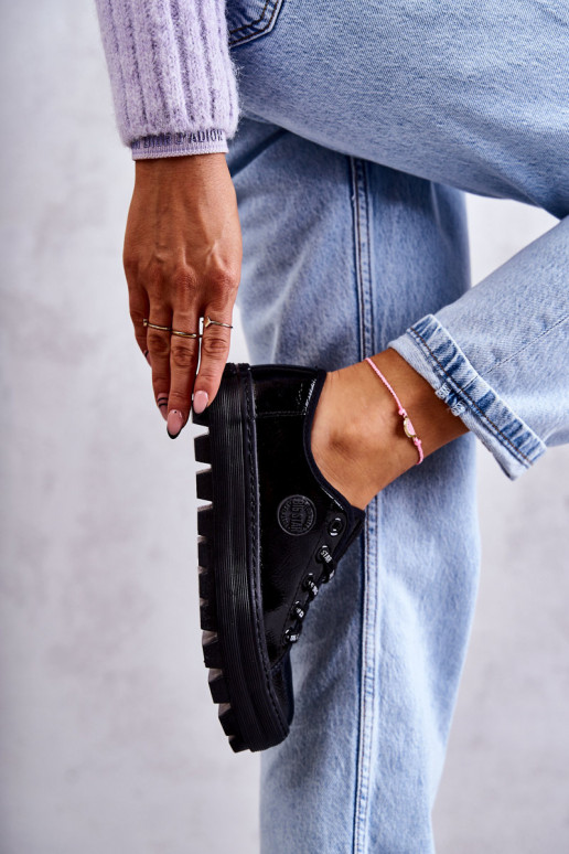 su lako efektu laisvalaikio batai Big Star KK274044 juodos spalvos su lako efektu laisvalaikio batai Big Star KK274044 juodos spalvos