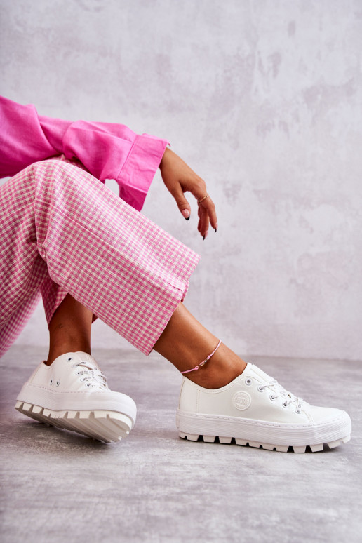 su lako efektu laisvalaikio batai Big Star KK274045 baltos spalvos