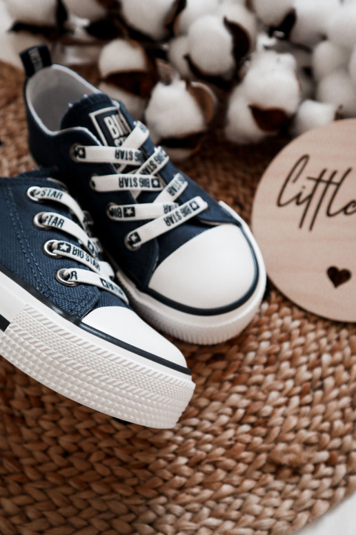 Vaikiški  laisvalaikio batai BIG STAR KK374070 tamsiai mėlynos spalvos