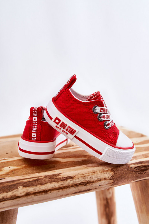 Vaikiški  laisvalaikio batai BIG STAR KK374051 raudonos spalvos