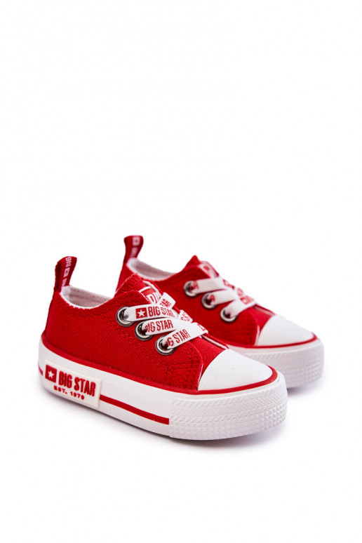 Vaikiški  laisvalaikio batai BIG STAR KK374051 raudonos spalvos