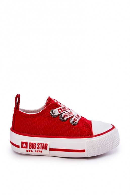 Vaikiški  laisvalaikio batai BIG STAR KK374051 raudonos spalvos