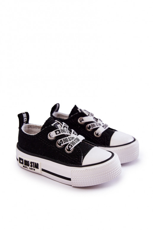 Vaikiški  laisvalaikio batai BIG STAR KK374049 Juodos ir-baltos spalvos