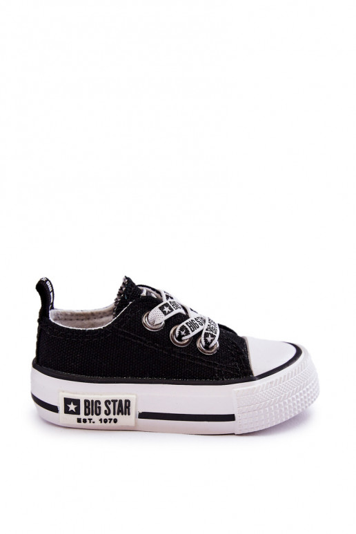 Vaikiški  laisvalaikio batai BIG STAR KK374049 Juodos ir-baltos spalvos