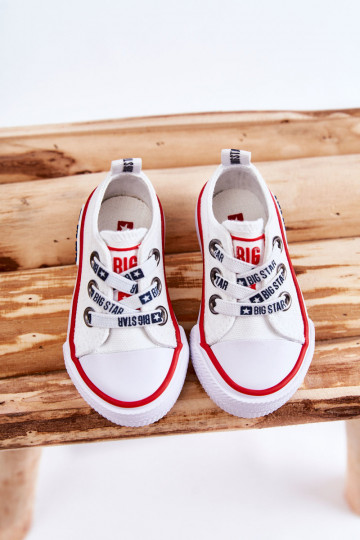 Vaikiški  laisvalaikio batai BIG STAR KK374048 baltos spalvos 2