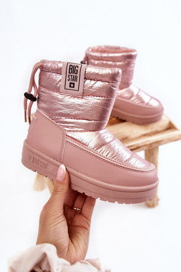 Vaikiški sniego batai Big Star KK374219 rožinės spalvos 2