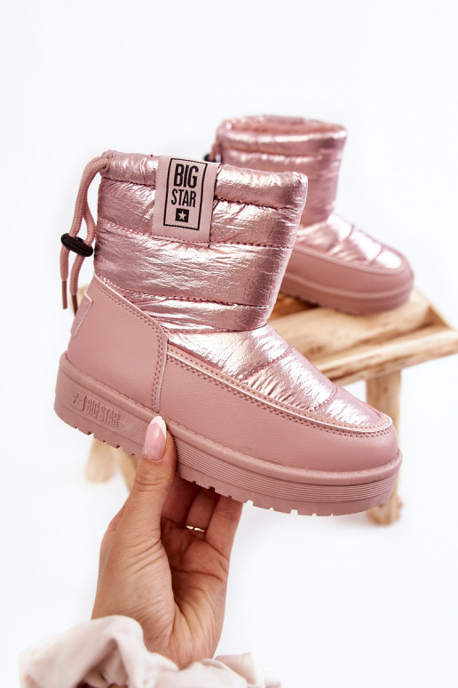 Vaikiški sniego batai Big Star KK374219 rožinės spalvos