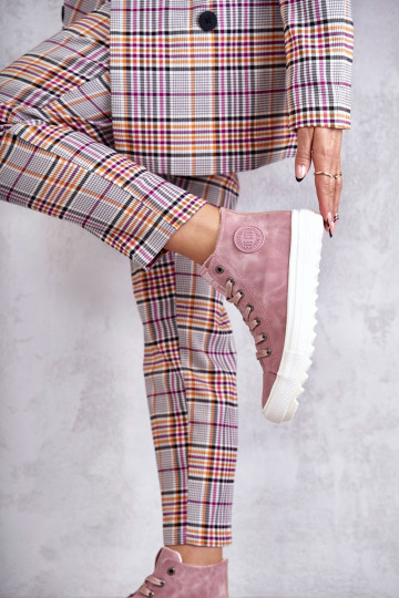 Laisvalaikio bateliai Big Star  pašiltinti rožinės spalvos EE274113 2