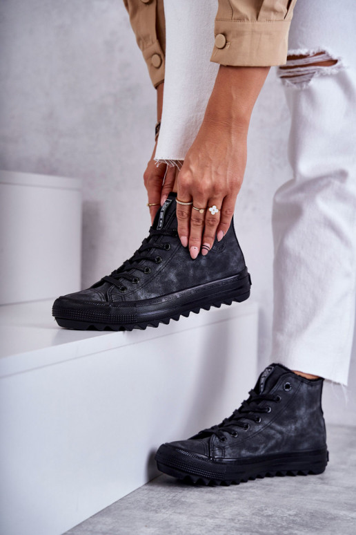 Laisvalaikio bateliai Big Star  pašiltinti juodos spalvos GG274069 Laisvalaikio bateliai Big Star  pašiltinti juodos spalvos GG274069