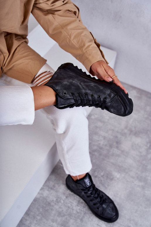 Laisvalaikio bateliai Big Star  pašiltinti juodos spalvos GG274069 Laisvalaikio bateliai Big Star  pašiltinti juodos spalvos GG274069