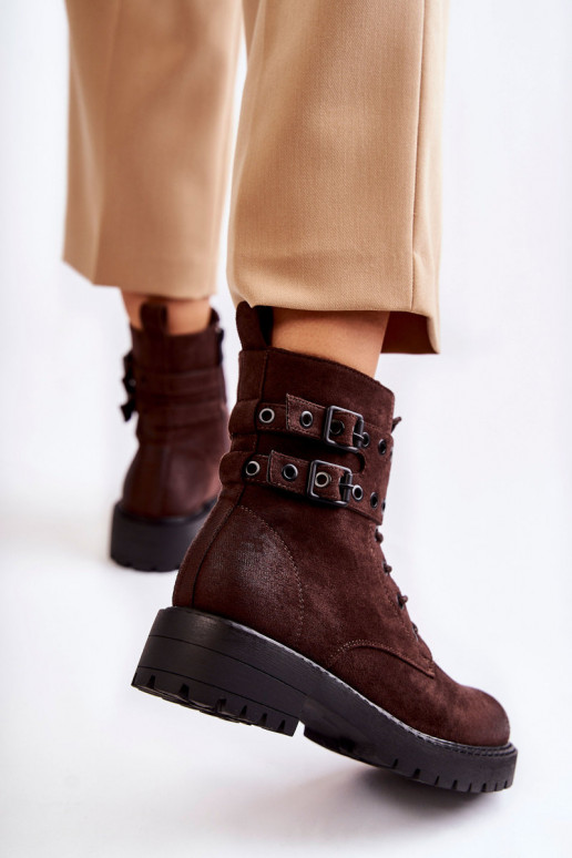 iš zomšos pašiltinti Aulinukai rudos spalvos Silvor iš zomšos pašiltinti Aulinukai rudos spalvos Silvor