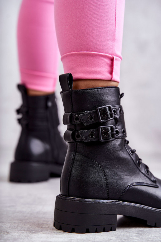 pašiltinti Aulinukai juodos spalvos Silvor