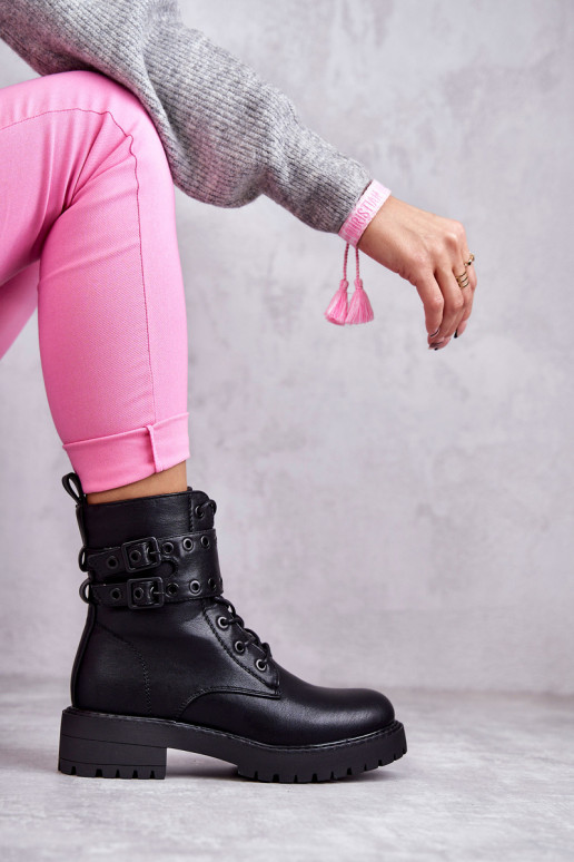 pašiltinti Aulinukai juodos spalvos Silvor