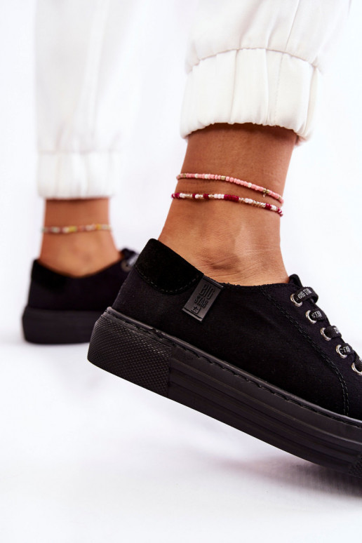 Moteriški batai Memory Foam System Big Star KK276001 juodos spalvos