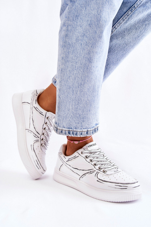 sportiniai bateliai baltos spalvos Solveig