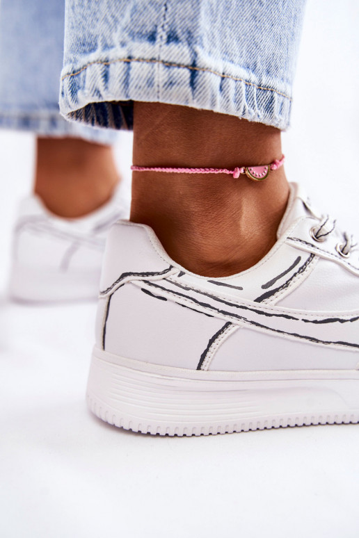 sportiniai bateliai baltos spalvos Solveig