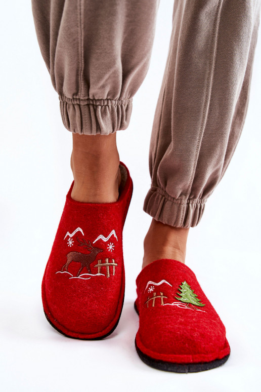 naminės šlepetės  Big Star KK276017 raudonos-smėlio spalvos