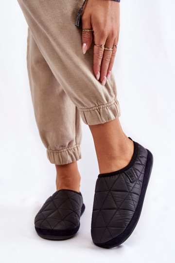 Įsispiriamo modelio šlepetės  Big Star KK274606 juodos spalvos 2