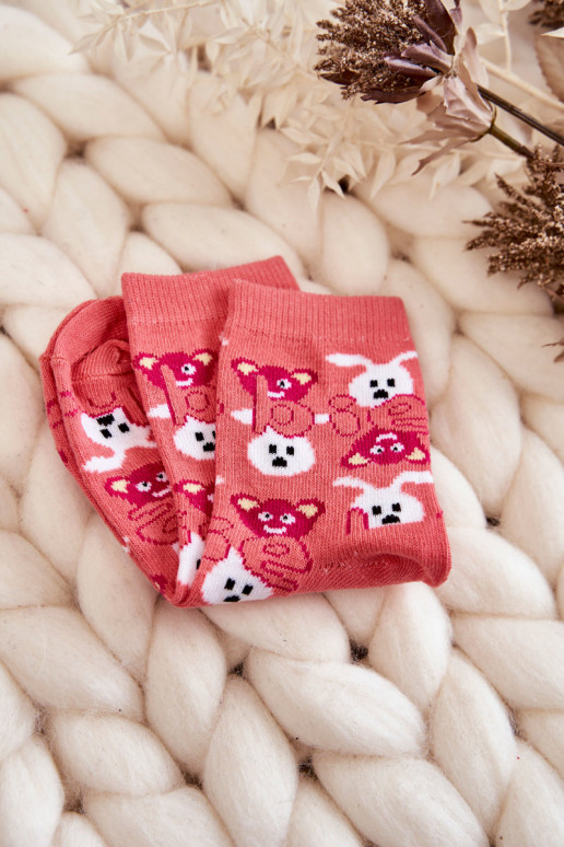 Išskirtinės kojinės su raštais 5 vnt. įvairių spalvų