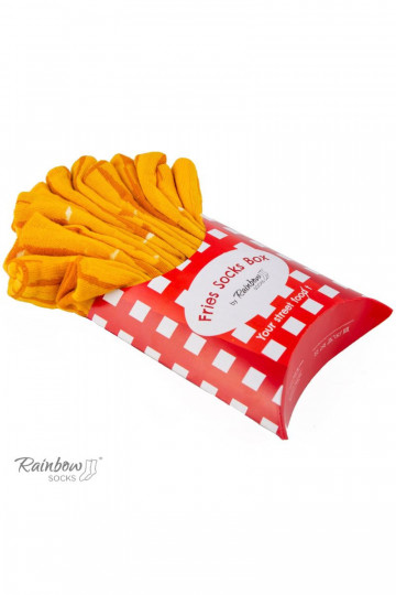Spalvotos kojinės dėžutėje  2 poros