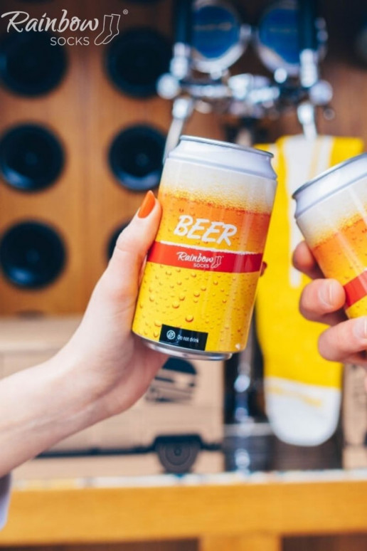 Kojinių rinkinys Food Truck Socks Box  3 poros Kojinių rinkinys Food Truck Socks Box  3 poros