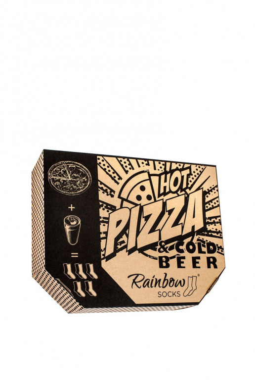 Spalvotos kojinės dėžutėje  5 Par