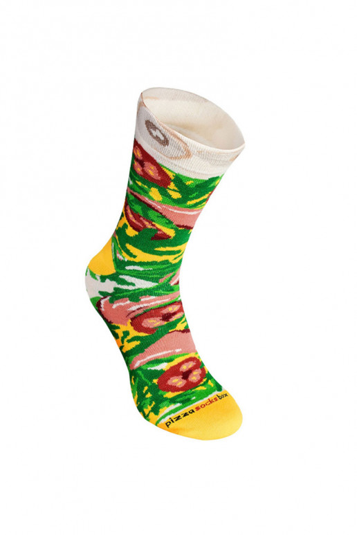 Spalvotos kojinės dėžutėje  5 Par