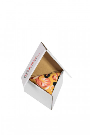 Spalvotos kojinės dėžutėje 1pora Pizza