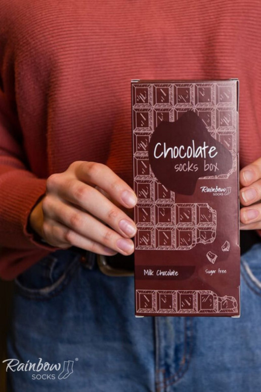 Spalvotos kojinės dėžutėje  1pora Spalvotos kojinės dėžutėje  1pora