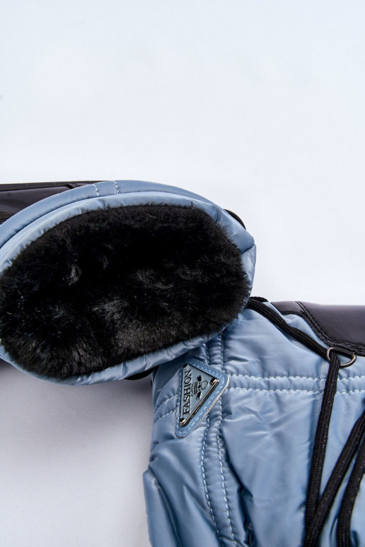 sniego batai su raišteliais mėlynos spalvos Carrios sniego batai su raišteliais mėlynos spalvos Carrios