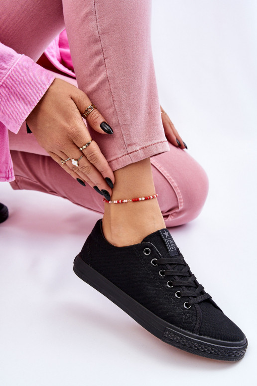 su dirželiais Klasikinio modelio laisvalaikio batai juodos spalvos Eleya su dirželiais Klasikinio modelio laisvalaikio batai juodos spalvos Eleya