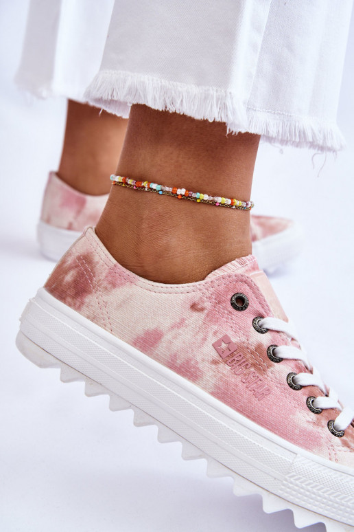 lygiapadžiai sportbačiai Big Star LL274044 rožinės-smėlio spalvos lygiapadžiai sportbačiai Big Star LL274044 rožinės-smėlio spalvos