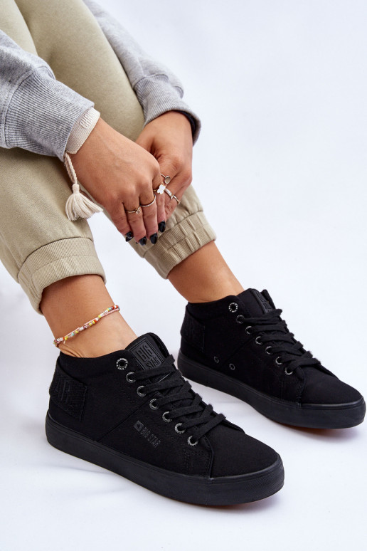 Klasikinio modelio laisvalaikio batai su auliuku Big Star LL274001 juodos spalvos Klasikinio modelio laisvalaikio batai su auliuku Big Star LL274001 juodos spalvos