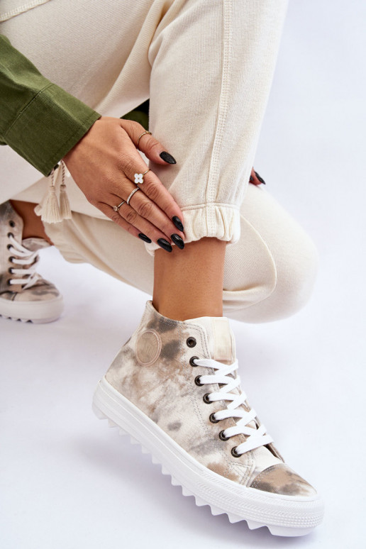 Laisvalaikio bateliai  Big Star LL274047 Baltos-žalios spalvos