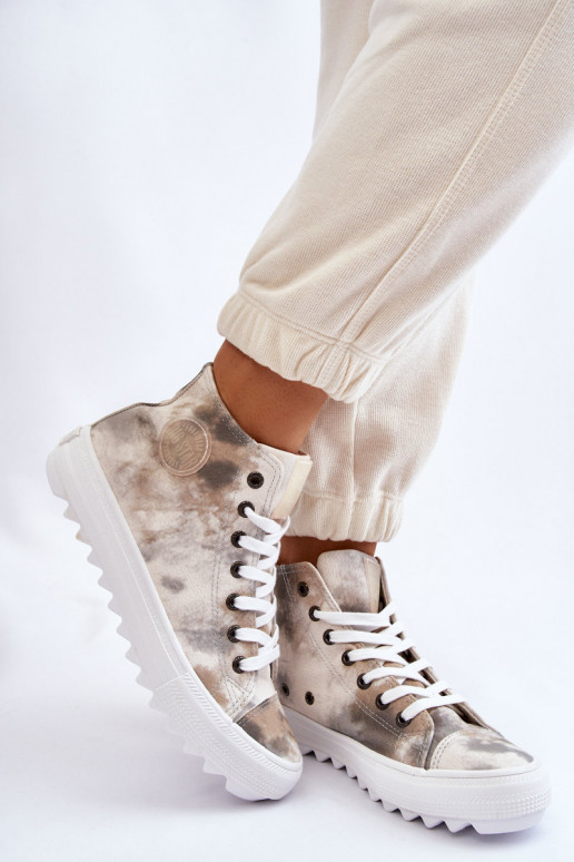 Laisvalaikio bateliai  Big Star LL274047 Baltos-žalios spalvos