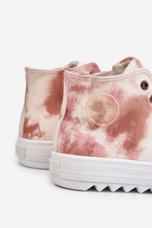 Laisvalaikio bateliai  Big Star LL274048 smėlio spalvos-rožinės spalvos Laisvalaikio bateliai  Big Star LL274048 smėlio spalvos-rožinės spalvos