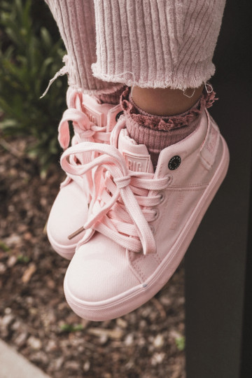 Vaikiški Klasikinio modelio laisvalaikio batai su auliuku Big Star LL374003 rožinės spalvos 2