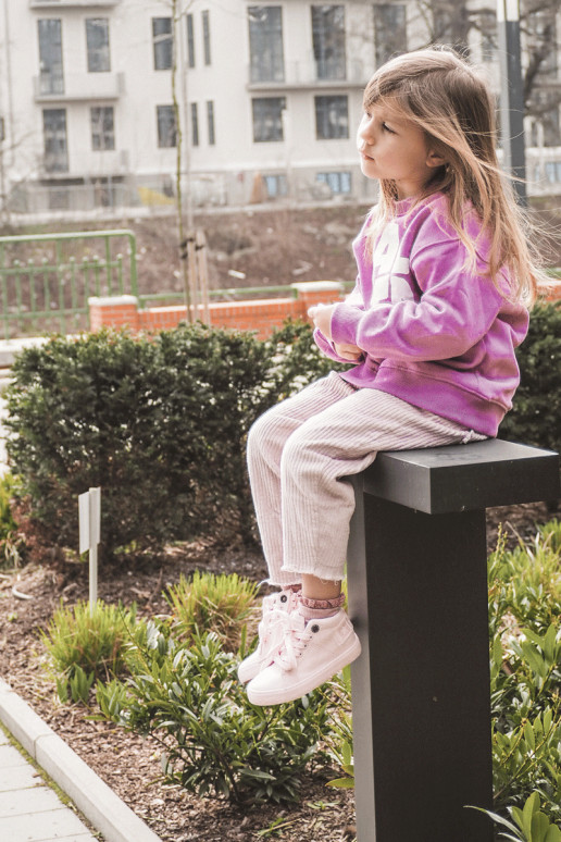 Vaikiški Klasikinio modelio laisvalaikio batai su auliuku Big Star LL374003 rožinės spalvos Vaikiški Klasikinio modelio laisvalaikio batai su auliuku Big Star LL374003 rožinės spalvos