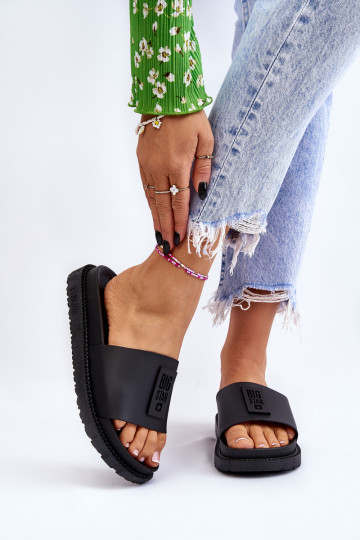 Šlepetės Big Star LL274429 juodos spalvos 2