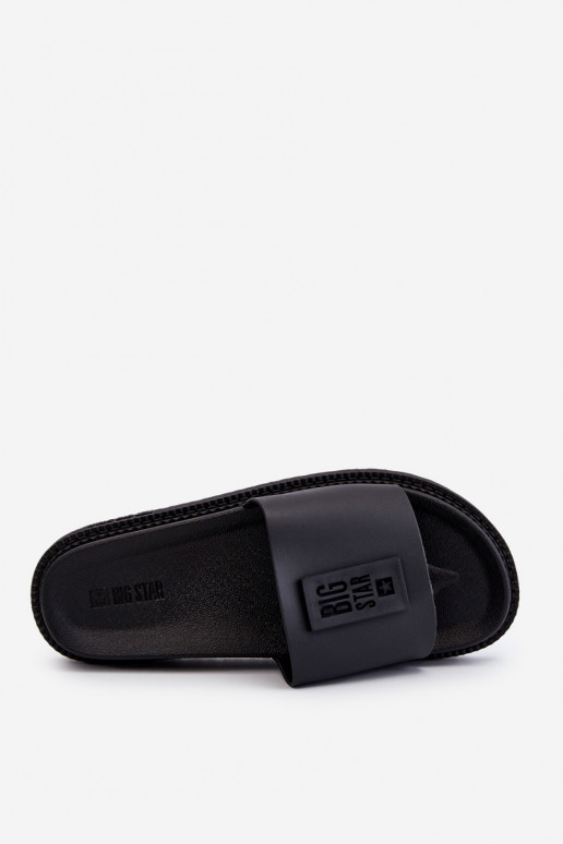 Šlepetės Big Star LL274429 juodos spalvos