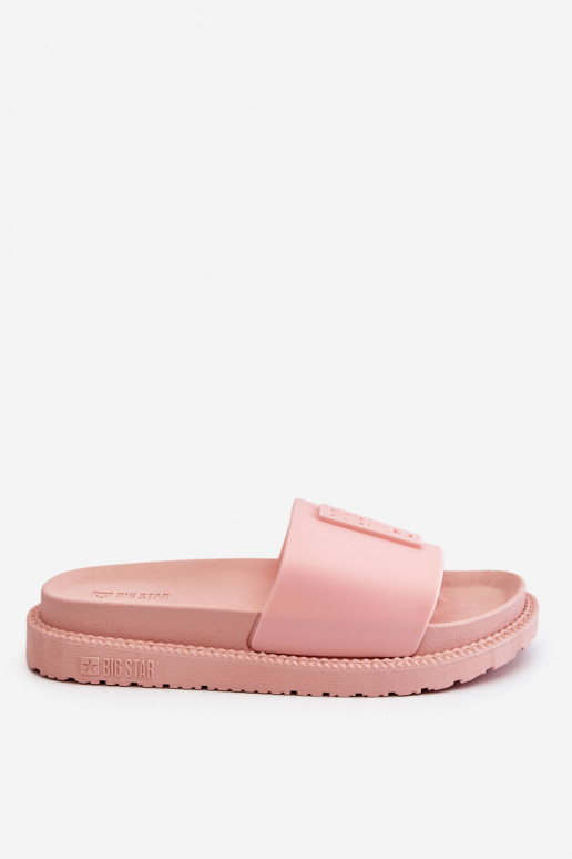 Šlepetės Big Star LL274425 Šviesaus rausvo atspalvio