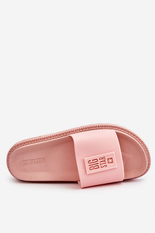 Šlepetės Big Star LL274425 Šviesaus rausvo atspalvio