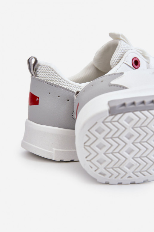 Sneakers modelio batai Cross Jeans LL2R4011C baltos spalvos