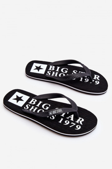 Lengvos šlepetės  Big Star LL174444 juodos spalvos 2