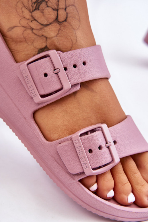 Lengvos basutės Big Star LL274744 Violetinės spalvos Lengvos basutės Big Star LL274744 Violetinės spalvos