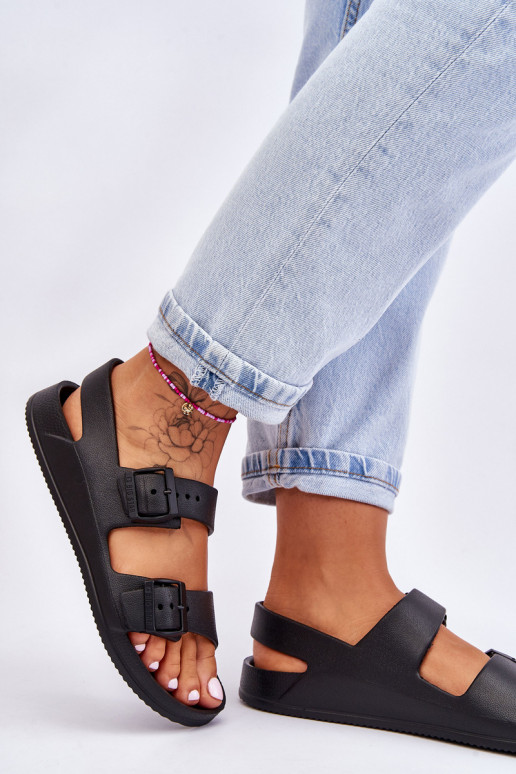 Lengvos basutės Big Star LL274745 juodos spalvos Lengvos basutės Big Star LL274745 juodos spalvos