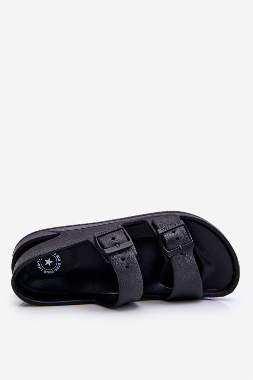 Lengvos basutės Big Star LL274745 juodos spalvos Lengvos basutės Big Star LL274745 juodos spalvos